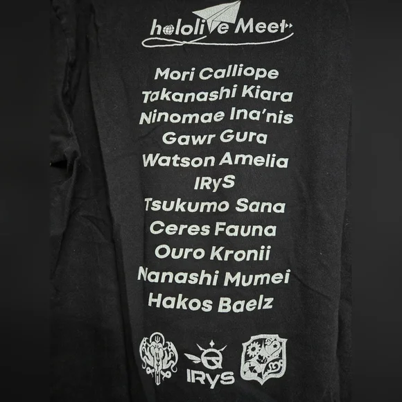 Hololive English Myth And Councilrys Shirt - Picture 4 of 4